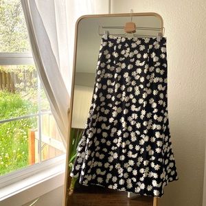 Floral Midi Skirt